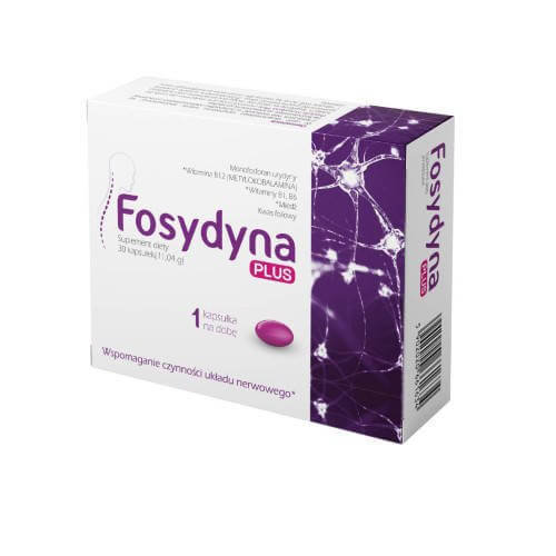 Fosydyna Plus, suplement diety, 30 kapsułek Fosydyna