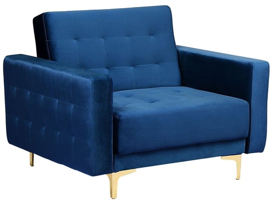 Fotel BELIANI Aberdeen, niebieski, 83x106x88 cm Beliani