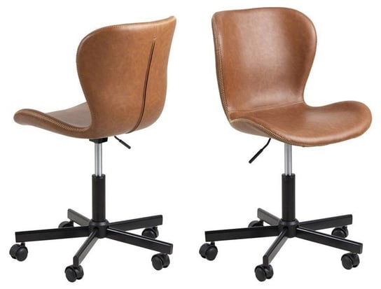 Fotel biurowy ACTONA, brązowo-czarny,48x54x87 cm Actona