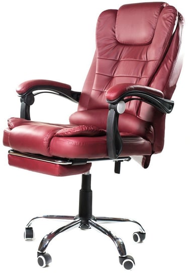 Fotel biurowy ARTNICO Elgo P, czerwono-czarny, 127x50x50 cm ARTNICO