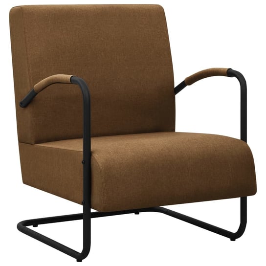 Fotel biurowy Comfort Plus 64,5x77x84cm brązowo-cz Inna marka