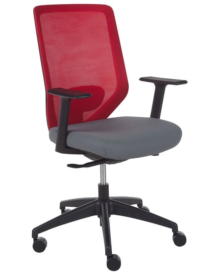 Fotel biurowy Czerwony VIRTUOSO Beliani