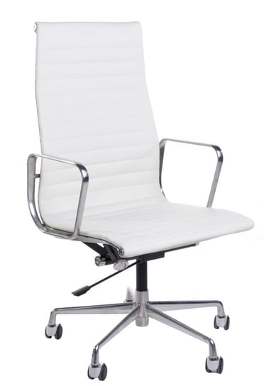 Fotel biurowy D2.DESIGN, biały, 109x58x60 cm D2.DESIGN