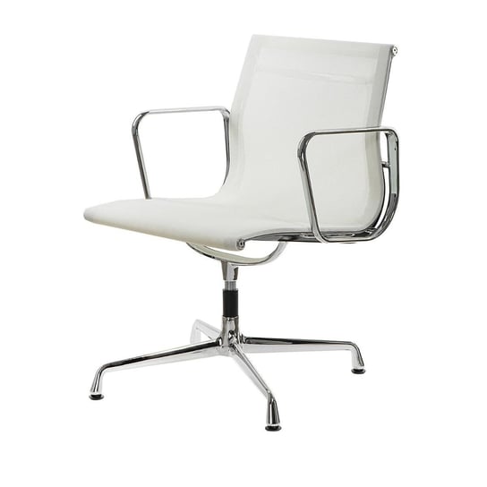 Fotel biurowy D2.DESIGN, biały, 75x58x57 cm D2.DESIGN