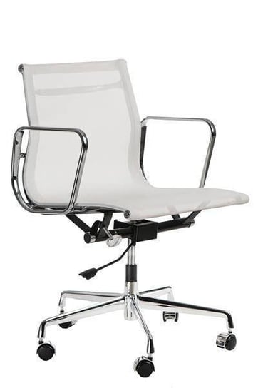 Fotel biurowy D2.DESIGN CH1171T, biało-srebrny, D2.DESIGN