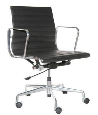 Fotel biurowy D2.DESIGN CH1171T, czarno-srebrny, D2.DESIGN