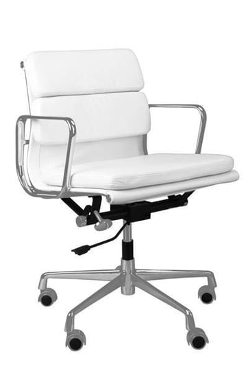 Fotel biurowy D2.DESIGN CH2171T, biało-srebrny, D2.DESIGN