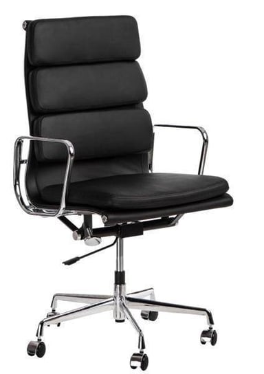 Fotel biurowy D2.DESIGN CH2191T, czarno-srebrny, D2.DESIGN