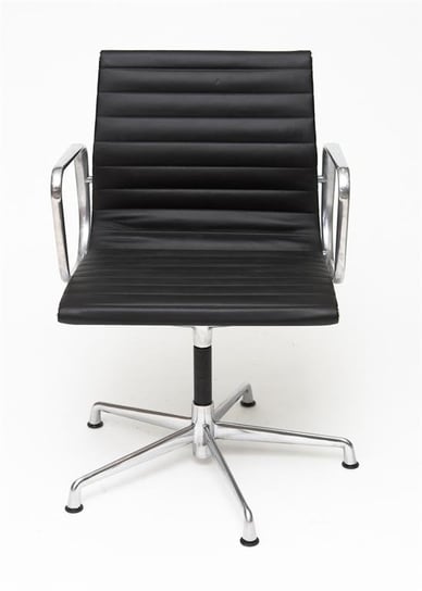 Fotel biurowy D2.DESIGN, czarny, 75x58x57 cm D2.DESIGN