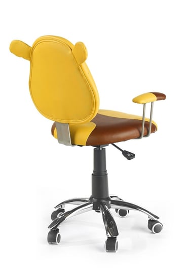 Fotel biurowy dla dziecka Puchatek żółty Intesi