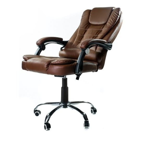 Fotel biurowy ELGO, jasnobrązowy, 127x51x52 cm ELGO