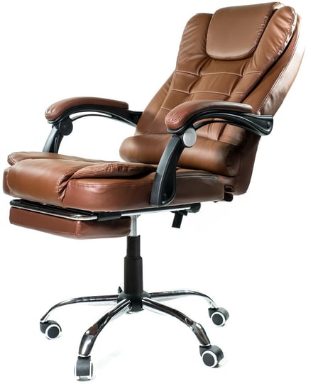 Fotel biurowy ELGO P, jasnobrązowy, 127x51x52 cm ELGO