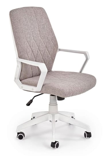 Fotel biurowy ELIOR Conan, beżowo-biały, 59x62x106 cm Elior