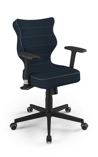Fotel biurowy, Entelo, Nero Twist 24, rozmiar 6, (wzrost 159-188 cm) ENTELO