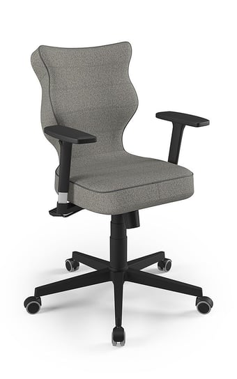 Fotel biurowy, Entelo, Nero Twist 3, rozmiar 6, (wzrost 159-188 cm) ENTELO