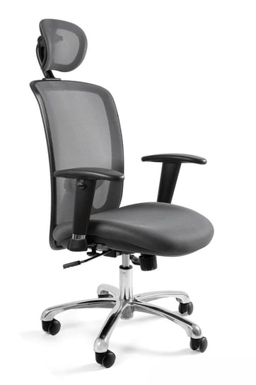 Fotel biurowy, ergonomiczny, Expander, szary Unique