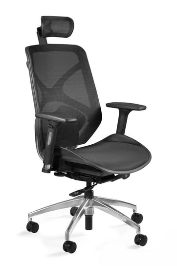 Fotel biurowy, ergonomiczny, Hero, czarny Unique