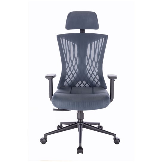 Fotel Biurowy Ergonomiczny Obrotowy Avery Szaroniebieski Mirpol