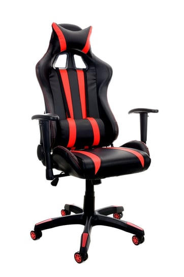 Fotel biurowy FUNFIT HOME&OFFICE Gamer, czarno-czerwony, 86x36x50 cm FUNFIT