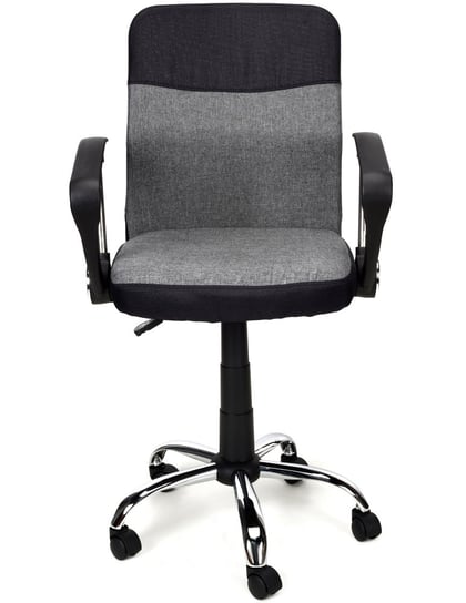 Fotel biurowy FUNFIT HOME&OFFICE Xenos Lite, szaro-czarny, 58x46x44 cm FUNFIT