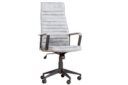 Fotel biurowy INTERIOR Lazio Z37076, szary, 125x60x70 cm INTERIOR
