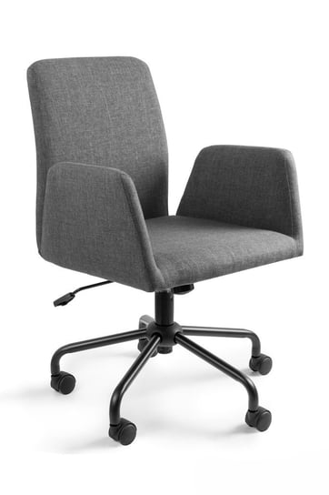 Fotel biurowy, krzesło, Bravo , szary Unique