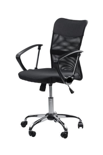Fotel biurowy MODERNHOME 8005, czarny, 111x50x47 cm ModernHome
