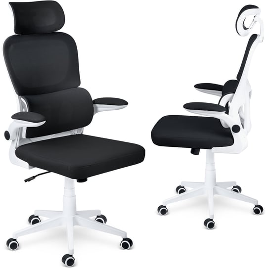 Fotel biurowy obrotowy krzesło biurowe mikrosiatka Sofotel Formax czarny SOFOTEL