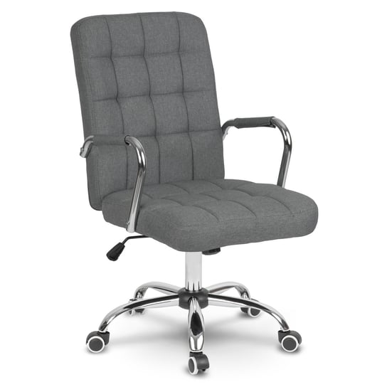 Fotel biurowy obrotowy krzesło obrotowe Sofotel Benton szary SOFOTEL