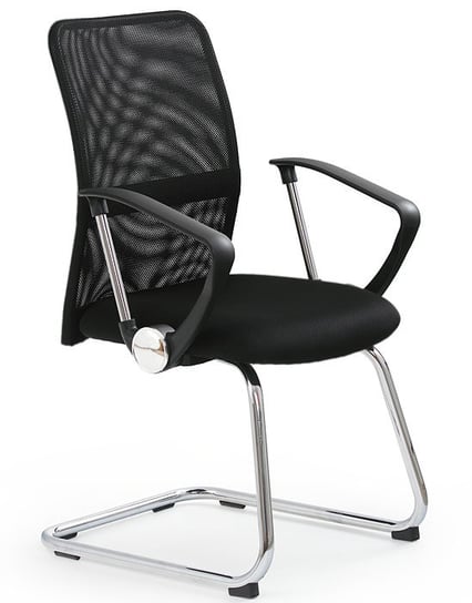 Fotel biurowy PROFEOS Vernix, czarny, 60x58x97 cm Profeos