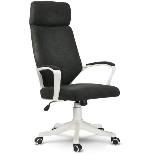 Fotel biurowy SOFOTEL Nostro, czarno-biały, 119x63x68 cm SOFOTEL