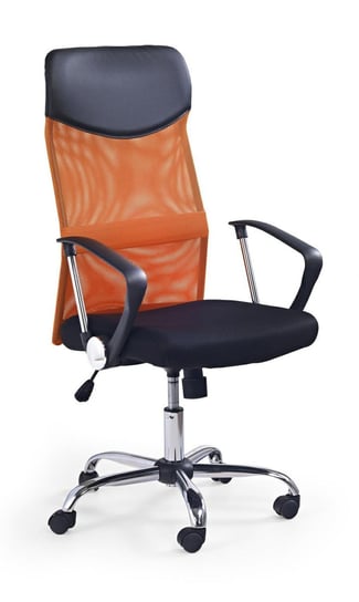 Fotel Biurowy Spiner Pomarańczowy Pu Intesi