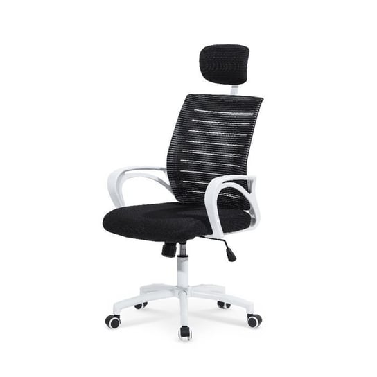 Fotel biurowy STYLE FURNITURE Nest, czarno-biały, 61x68x108-118 cm Style Furniture