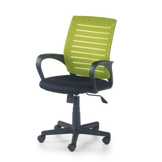 Fotel biurowy STYLE FURNITURE RULER, czarny, zielony, 58x89 cm Style Furniture