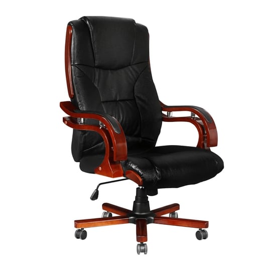 Fotel biurowy vidaXL, czarny, 64x68x108 cm vidaXL