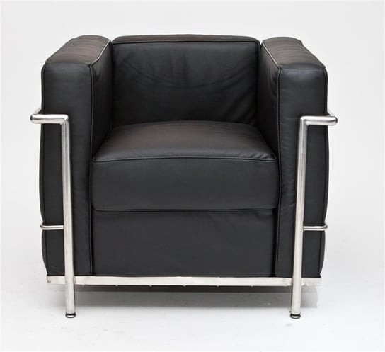 Fotel D2.DESIGN Kubik, czarny, 67x68x75 cm D2.DESIGN