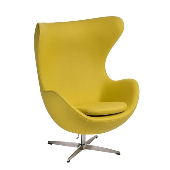 Fotel D2, jasnożółty, 106x80x76 cm D2.DESIGN
