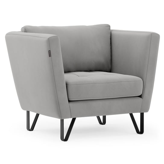 Fotel Deltin Kolor Szary Do Wewnątrz Homede - Armchair/Hom/Deltin/Silver Flhf