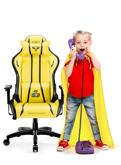 Fotel dla dzieci Diablo X-One 2.0 Electric Yellow Diablo Chairs