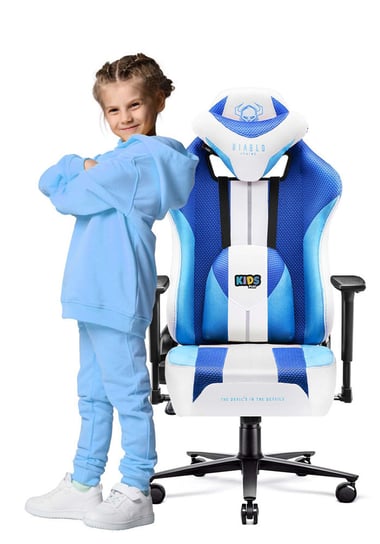 Fotel dla dzieci Diablo X-Player 2.0 Frost White Diablo Chairs