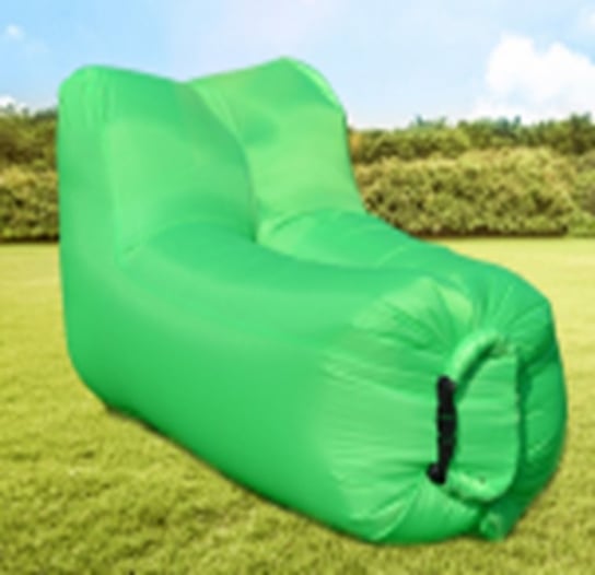 Fotel dmuchany GATITO, zielony, 140x70 cm Gatito