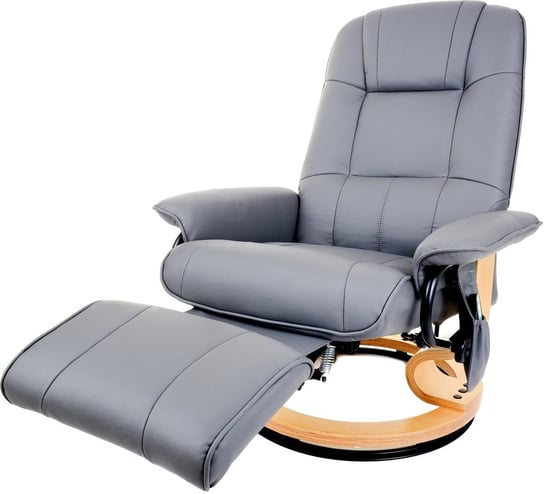 Fotel do masażu FUNFIT HOME&OFFICE, szary, 101x154x88 cm FUNFIT