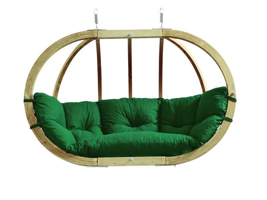 Fotel dwuosobowy AMAZONAS Siena, zielony, 175x120x72 cm Amazonas