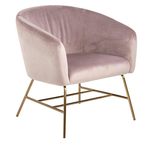 Fotel ELIOR Pablos 2X, różowy, 67x72x76 cm Elior