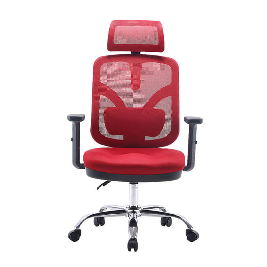Fotel ergonomiczny ANGEL biurowy obrotowy jOkasta Czerwona Angel