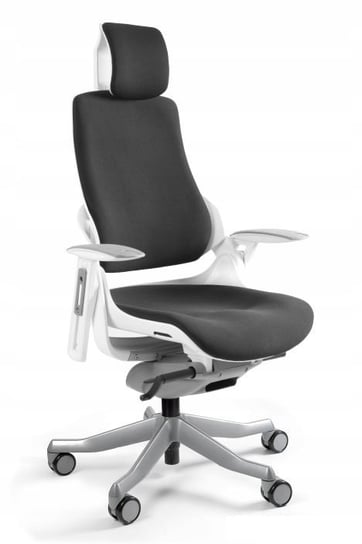 Fotel ergonomiczny biurowy obrotowy WAU biały ergo Unique