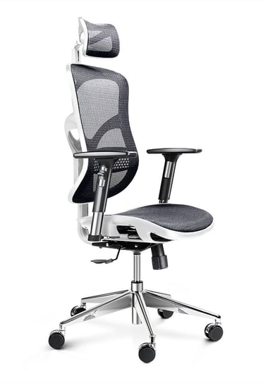 Fotel ergonomiczny Diablo V-Basic biało-czarny Diablo Chairs