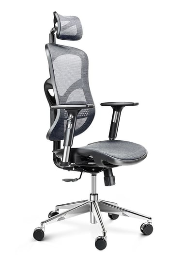 Fotel ergonomiczny Diablo V-Basic czarno-szary Diablo Chairs