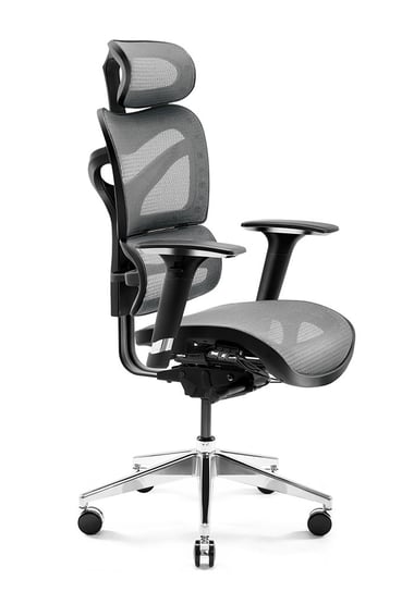 Fotel ergonomiczny Diablo V-Commander czarno-szary Diablo Chairs