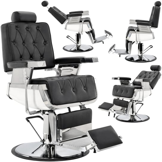 Fotel fryzjerski barberski hydrauliczny do salonu fryzjerskiego barber shop Calton Barberking w 24H ENZO